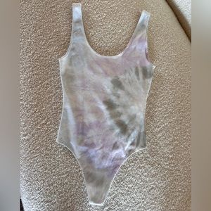 Aritzia Wilfred Free - Bodysuit - Tye Dye - XS